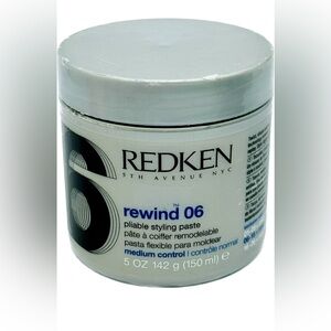 REDKEN REWIND 06 PLIABLE STYLING PASTE 5oz GREY ORIGINAL Hair Care Texture